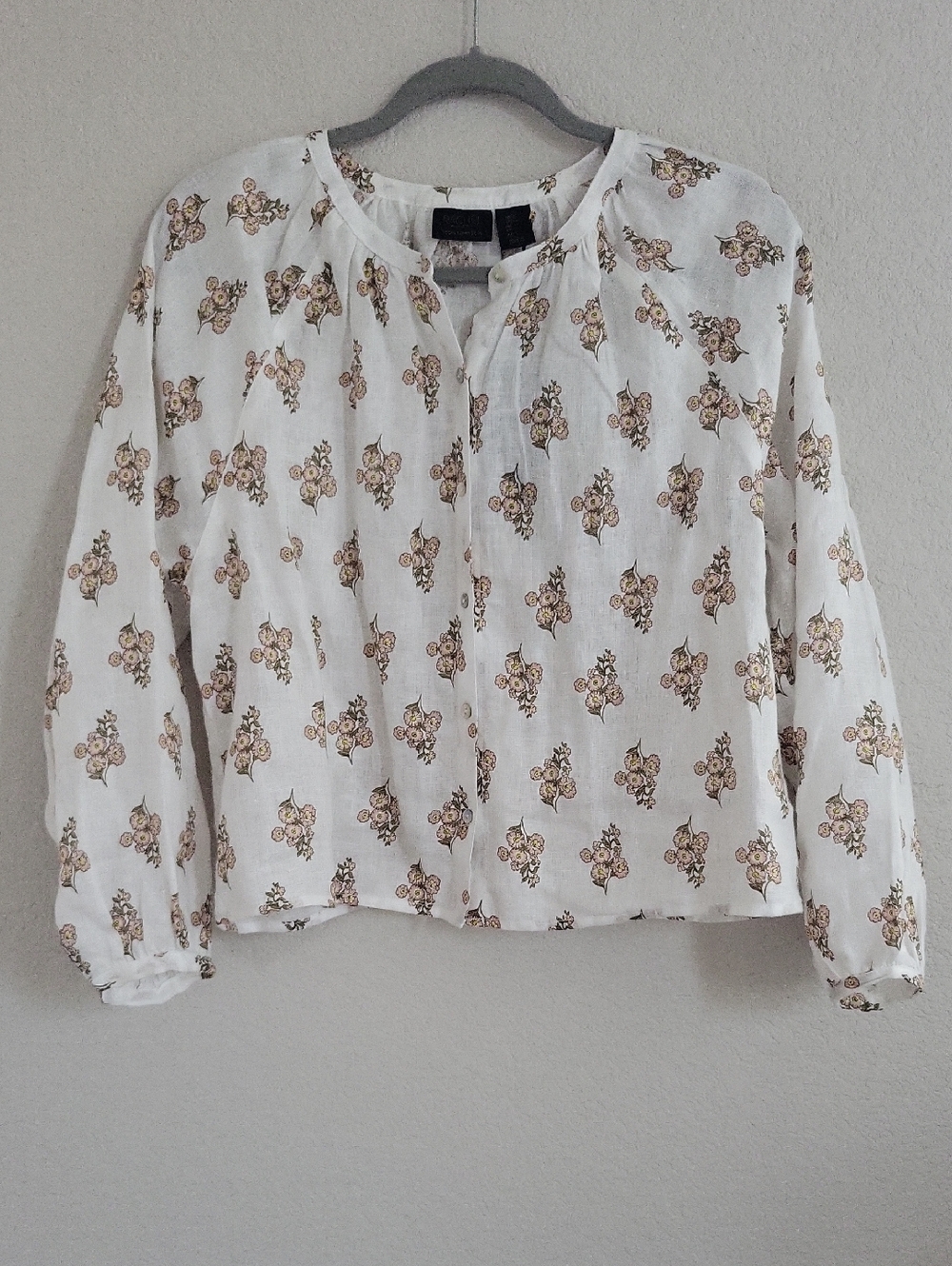 NWT Rachel Roy Linen Blouse
